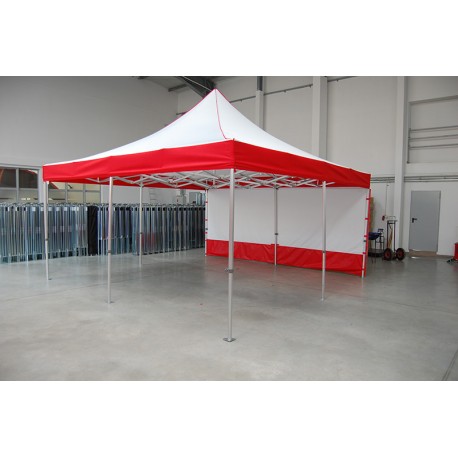 Cort pavilion 5x5 m personalizat cu structura din aluminiu